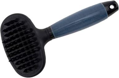 Dog Bristle Brush With Wooden Handle