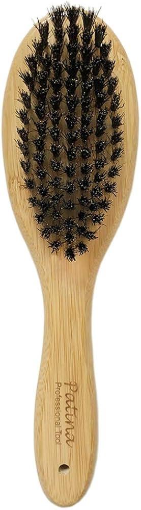 Dog Bristle Brush With Wooden Handle