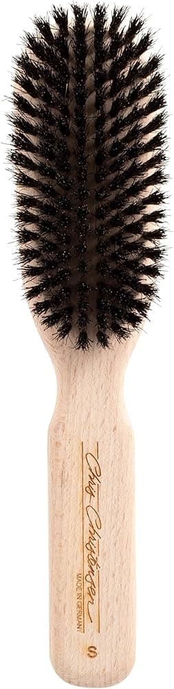 Dog Bristle Brush With Wooden Handle