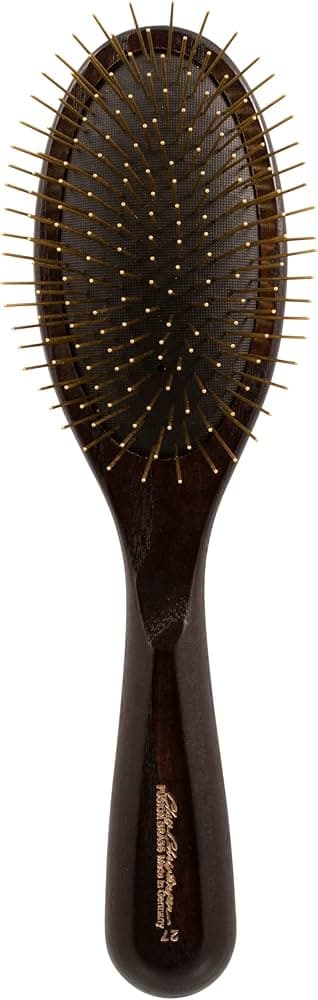 Dog Bristle Brush With Wooden Handle